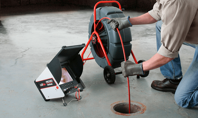 Video Pipe Inspection in Mikes
